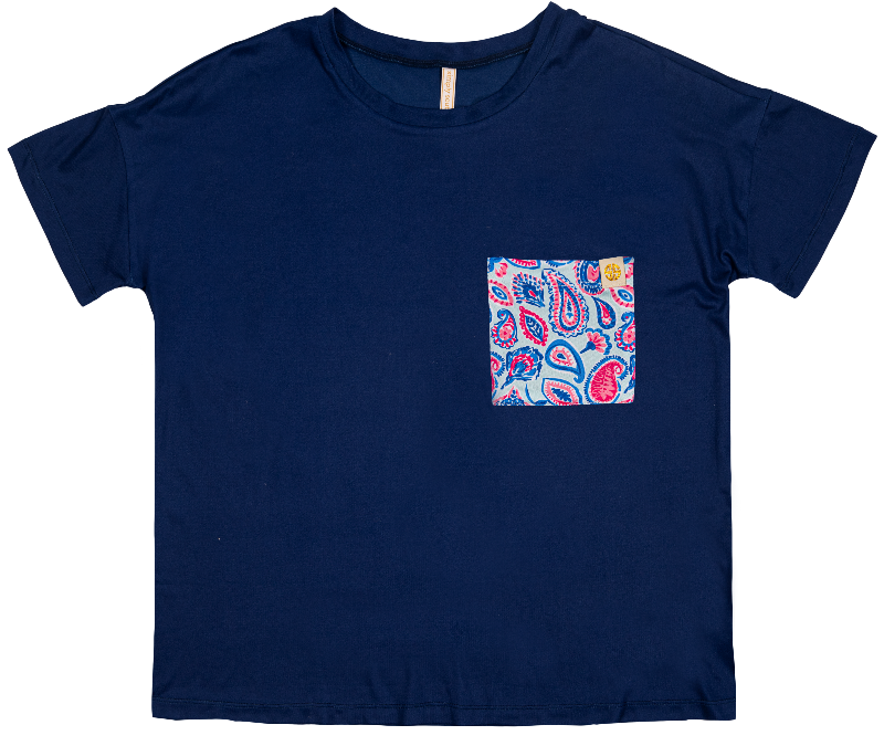 Simply Southern Paisley PJ Pants &amp; T-Shirt Set