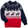Simply Southern Deer Holiday Soft Cozy Long Sleeve Quarter Zip Sweatshirt