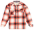 Simply Southern Red Plaid Sweater Jacket Shacket