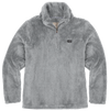 Simply Southern Classic Grey Sherpa Long Sleeve Sweatshirt