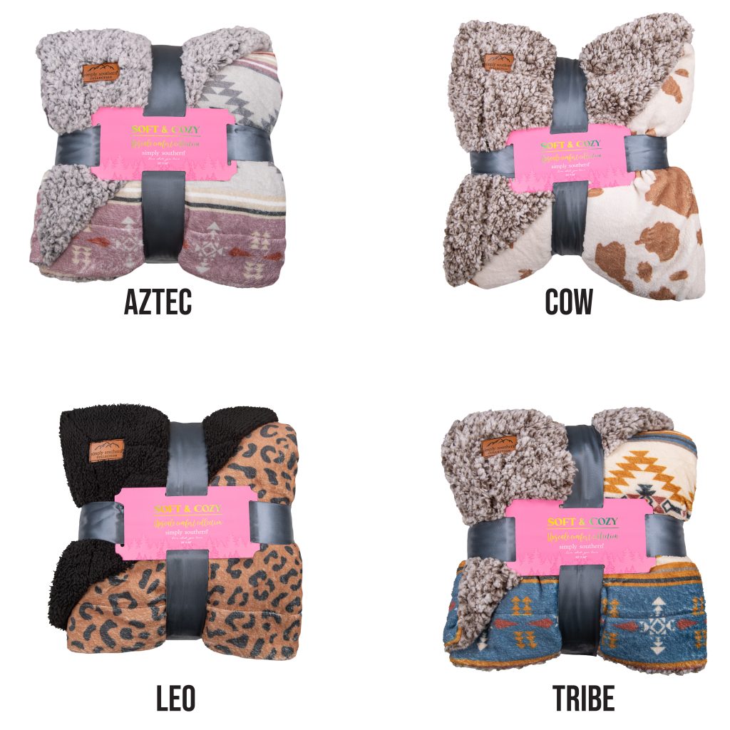 Simply Southern Ultra Soft Super Cozy 50 x 60 Blanket