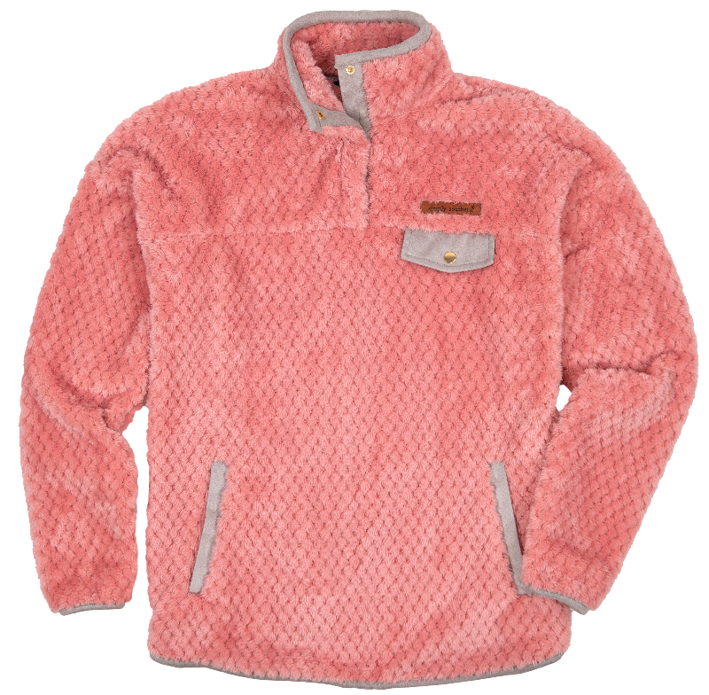 Simply Southern Blossom Long Sleeve Soft Sherpa Pullover Sweatshirt