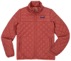 Simply Southern Brick Warm Full Zip Puff Jacket