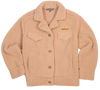SALE Simply Southern Camel Soft Sherpa Shacket Jacket