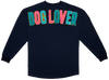 SALE Simply Southern Sparkle Dog Lover Long Sleeve Jersey Crew T-Shirt