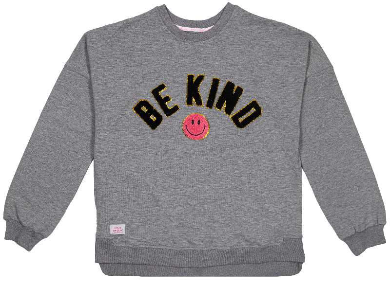 Simply Southern Kind Terry Crew Long Sleeve Sweatshirt