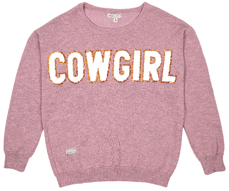Simply Southern Cowgirl Everyday Long Sleeve Sweater