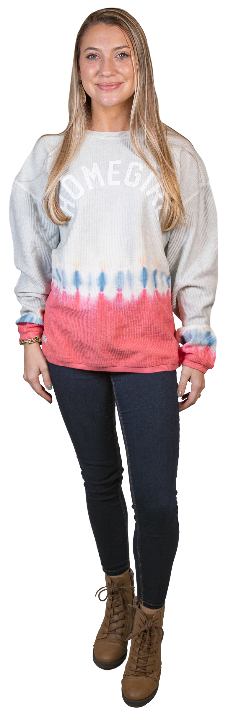 SALE Simply Southern Home Girl Coastal Beach Crew Long Sleeve Sweatshirt