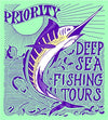 Southern Couture High Priority Deep Sea Fishing Fish Country Pocket Unisex Bright T Shirt