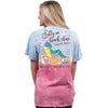 Simply Southern Preppy Salty Air Beach Chair Tie Dye T-Shirt