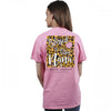 Simply Southern Preppy Blessed To Be Called Nana Leopard T-Shirt