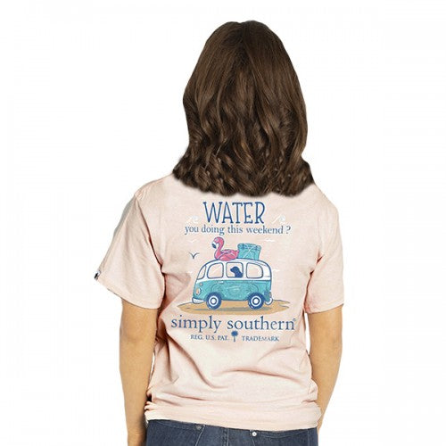SALE Simply Southern Preppy Water You Doing This Weekend T-Shirt