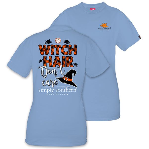 SALE Simply Southern Preppy Witch Hair Don't Care Fall T-Shirt