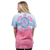 SALE Simply Southern Preppy Young Wild Happy Classy Turtle Tie Dye T-Shirt