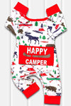 Happy Camper Booty Patch Baby Onesie Romper