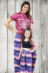 Mommy &amp; Me Baby Youth Aztec Printed Pajama Pants