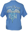 Southern Attitude Pray for our Heroes Nurse T-Shirt