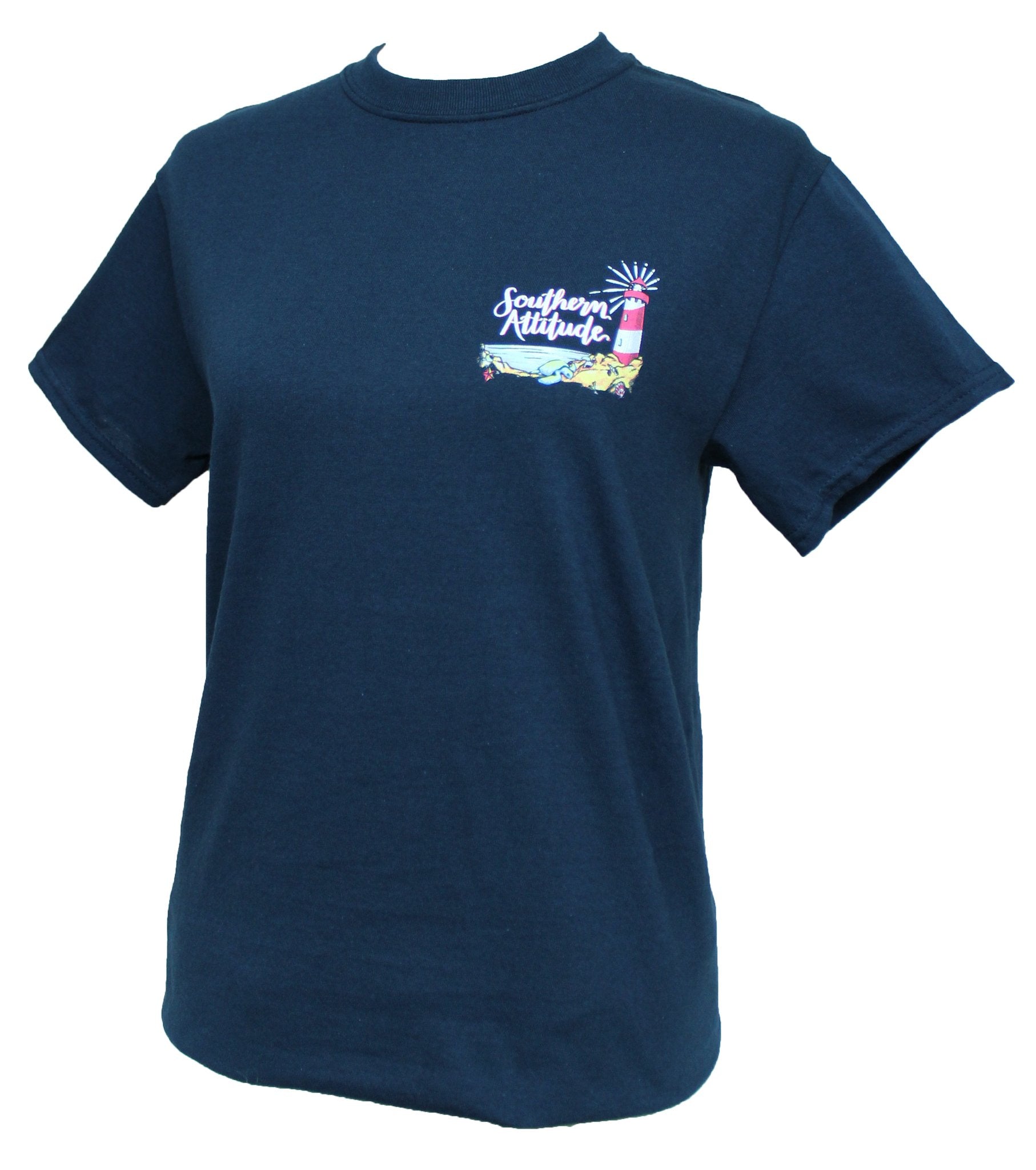 Southern Attitude Let Your Light Shine Lighthouse T-Shirt