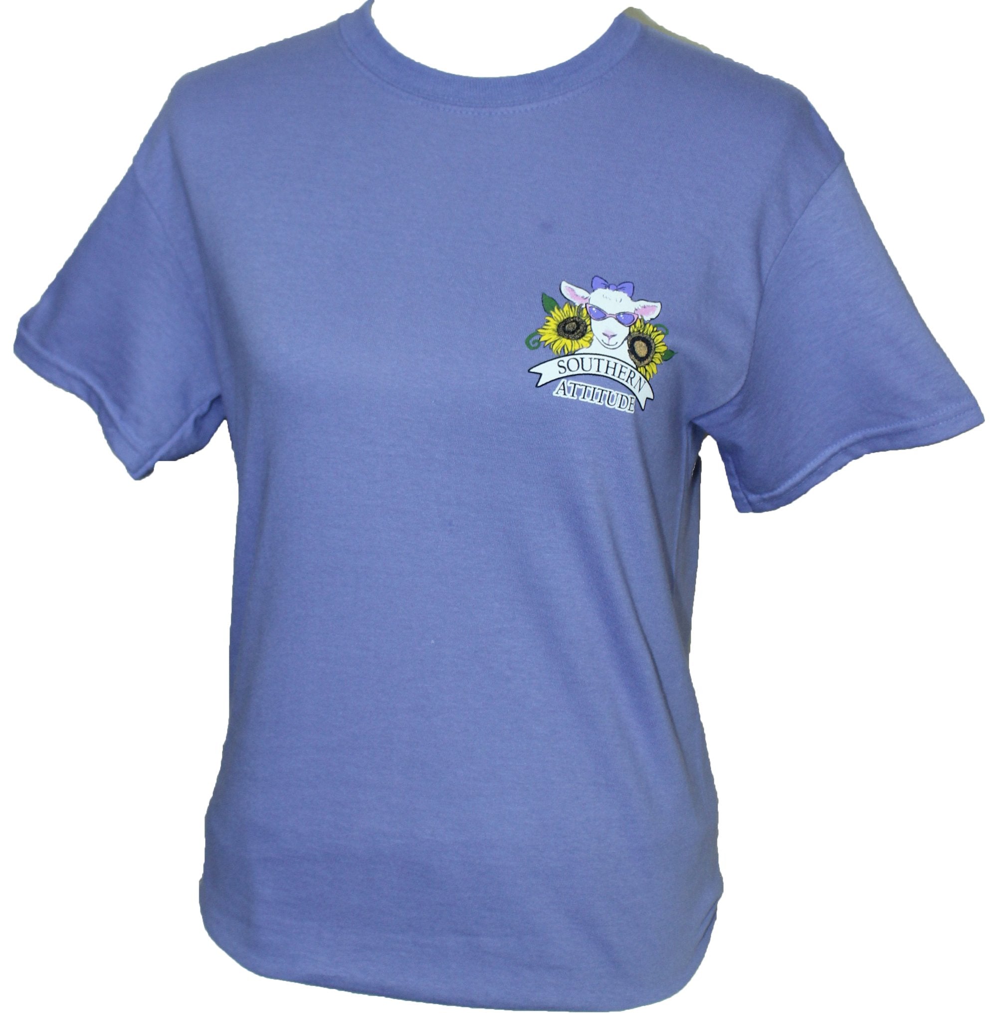 Southern Attitude What Time Goats Sunflower T-Shirt