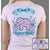 Southern Attitude Preppy Classy Elephant Pink T-Shirt