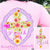 Southern Attitude Preppy Faith Flower Cross Pink T-Shirt