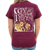 Southern Attitude Preppy Oops Did I Say That Cow T-Shirt