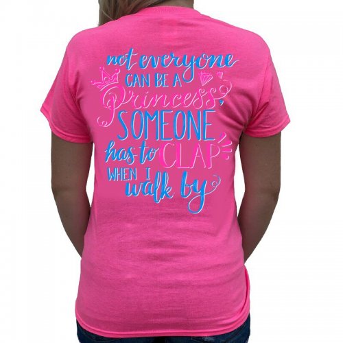 Southern Attitude Preppy Not Everyone Can Be A Princess T-Shirt - SimplyCuteTees