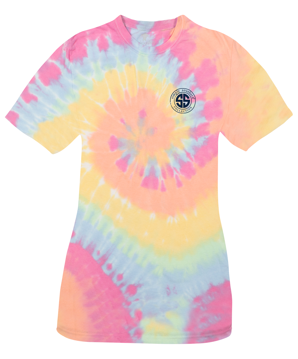 SALE Simply Southern Preppy Sandy Paws &amp; Salty Kisses Tie Dye T-Shirt