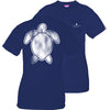 SALE Simply Southern Preppy Washed Logo Pocket Midnight Save The Turtles Collection T-Shirt
