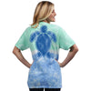 Simply Southern Preppy Washed Logo Island Tie Dye Save The Turtles Collection T-Shirt