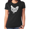Country Life Southern Attitude Black Hangin With My Peeps Soft T-Shirt