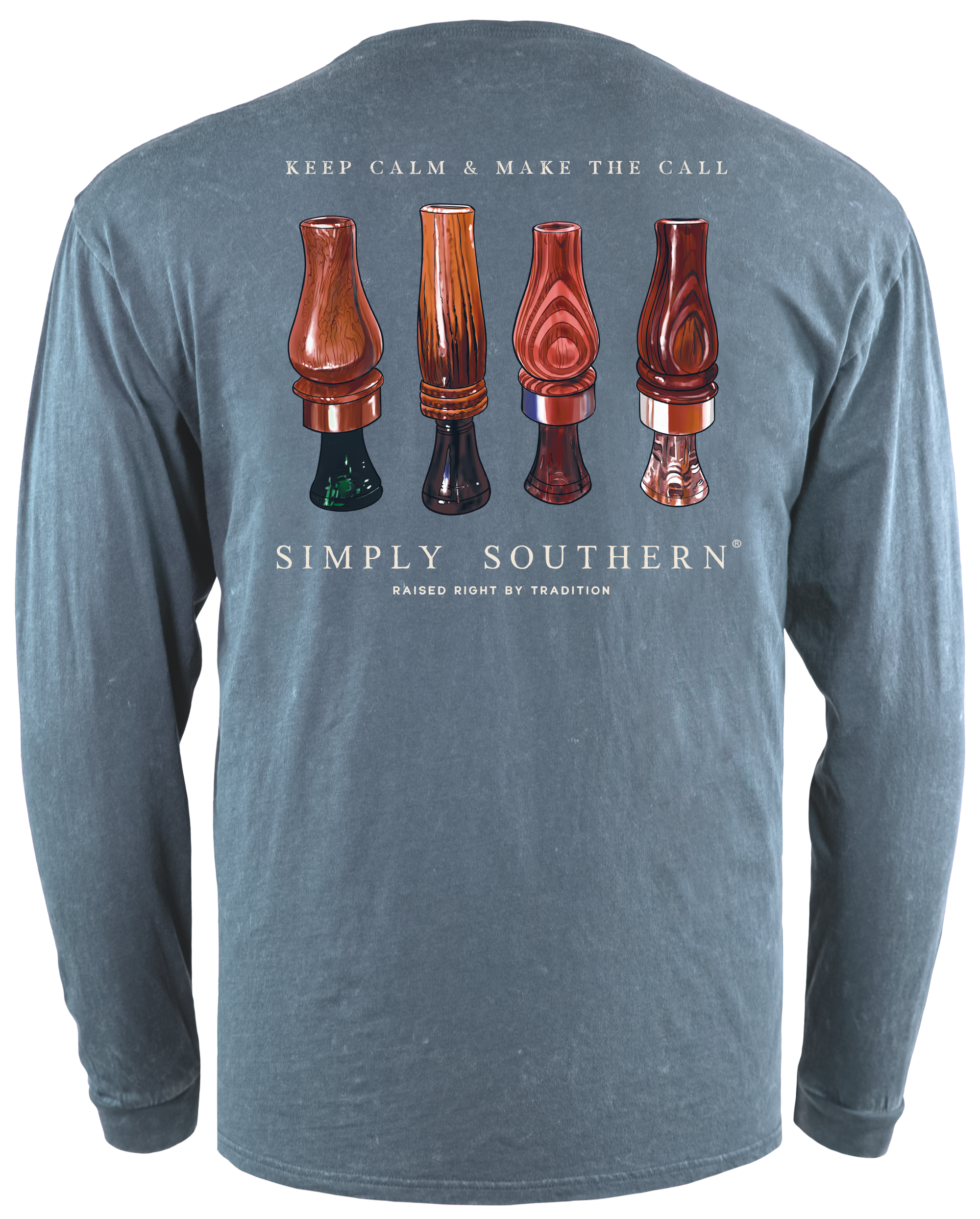 SALE Simply Southern Call Bluestone Unisex Long Sleeve T-Shirt