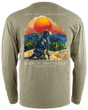 SALE Simply Southern Nature Dog Olive Unisex Long Sleeve T-Shirt