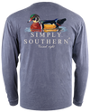 SALE Simply Southern Duck Indigo Unisex Long Sleeve T-Shirt