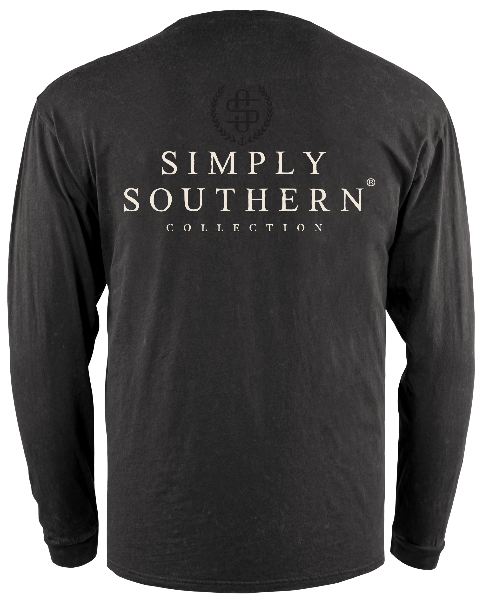 SALE Simply Southern Logo Obsidian Unisex Long Sleeve T-Shirt