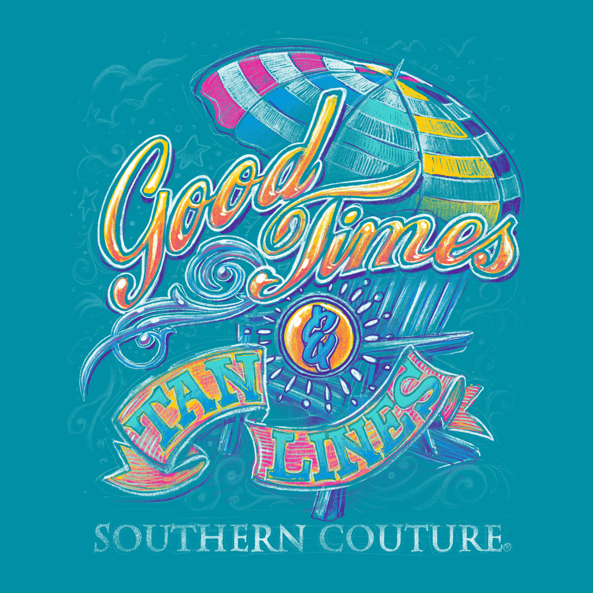 Southern Couture Classic Good Time &amp; Tan Lines T-Shirt