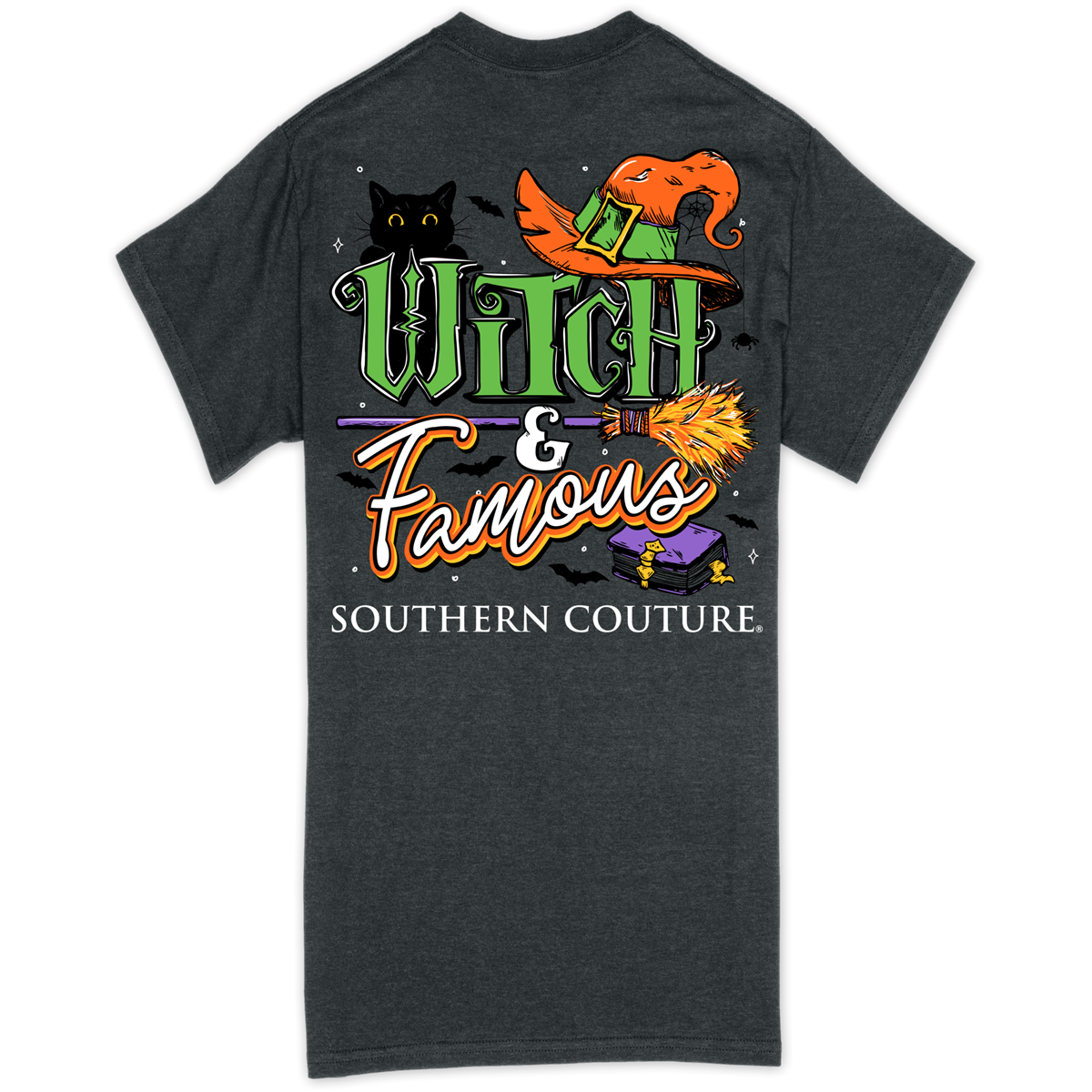 SALE Southern Couture Classic Witch & Famous Halloween T-Shirt