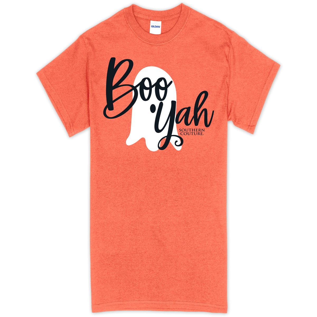 SALE Southern Couture Boo Yah Halloween Fall Soft T-Shirt