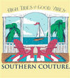 Sale Southern Couture Comfort Color High Tide Beach Bright T-Shirt