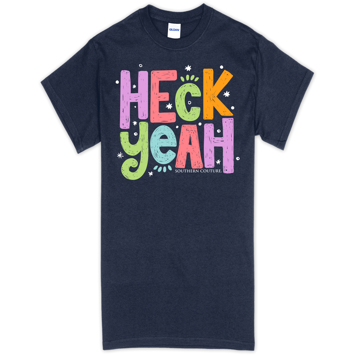 Southern Couture Heck Yeah Soft T-Shirt