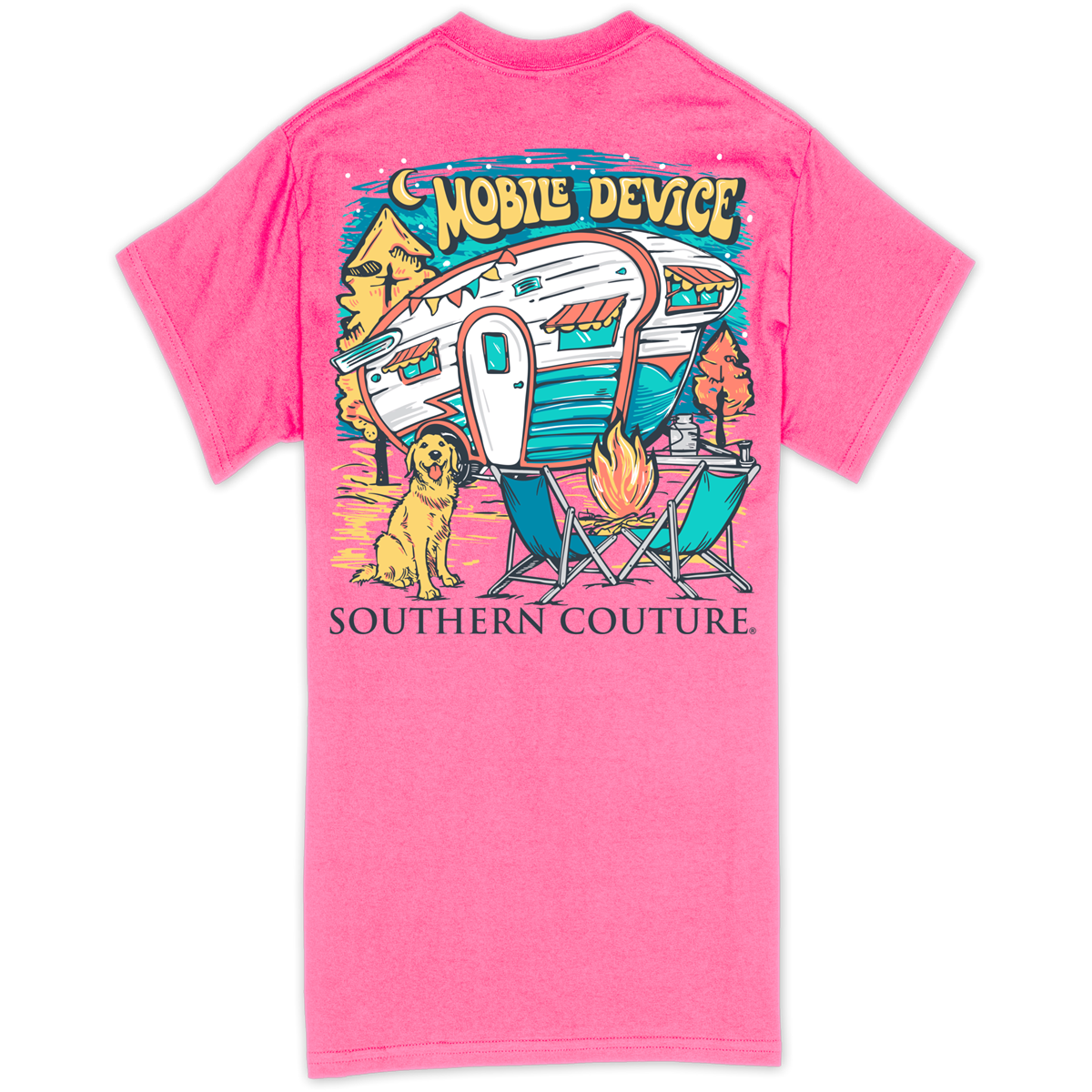 Southern Couture Classic Mobile Device Camper T-Shirt
