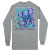 Southern Couture Classic Be Younique Elephant Long Sleeve T-Shirt