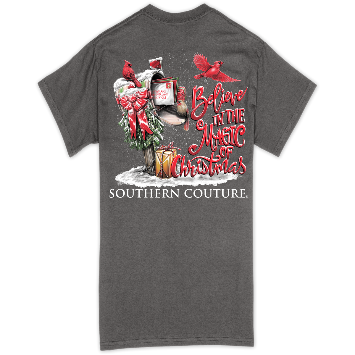 Southern Couture Classic Believe in the Magic Christmas T-Shirt