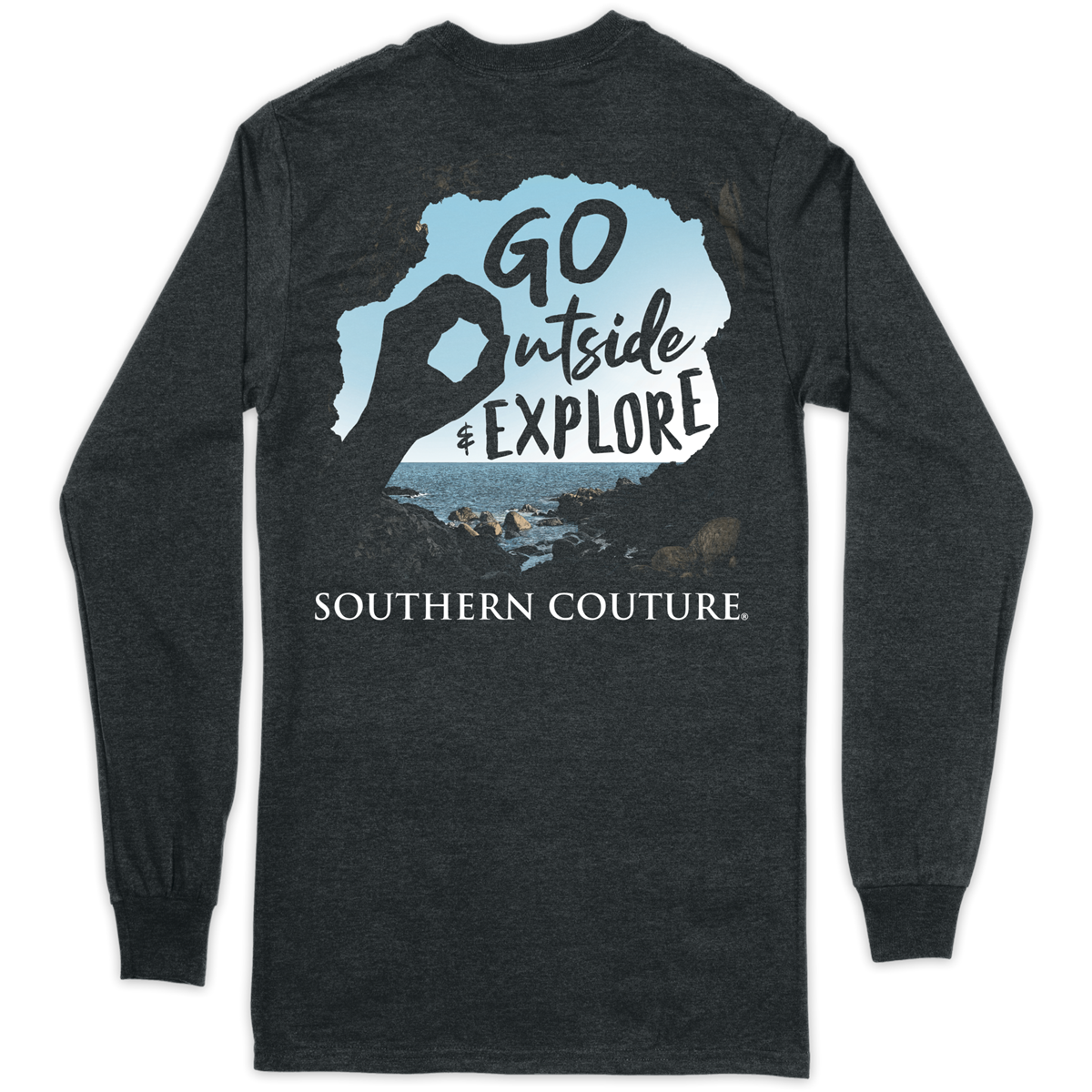 Southern Couture Classic Go Outside &amp; Explore Long Sleeve T-Shirt