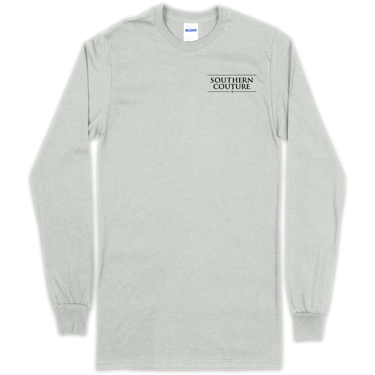 Southern Couture Classic It&#39;s Fine Christmas Pig Long Sleeve T-Shirt