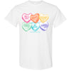 Southern Couture Soft Valentine Candy Hearts T-Shirt