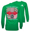 Southern Couture Preppy Let It Be Christmas Holiday Long Sleeve T-Shirt - SimplyCuteTees