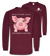 Southern Couture Humble & Kind Pig Long Sleeve T-Shirt
