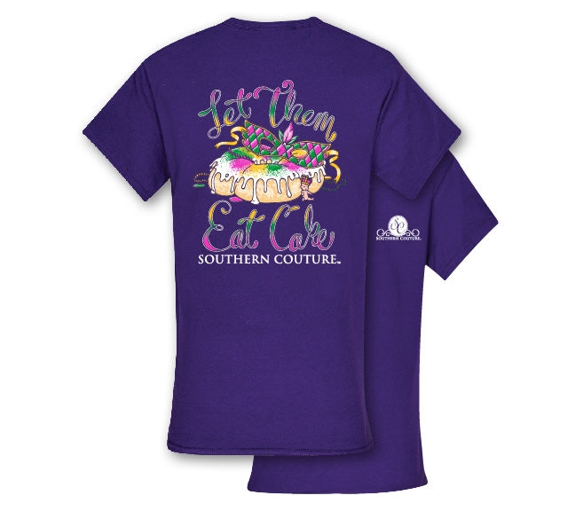 Southern Couture Preppy Let Them Eat Cake T-Shirt - SimplyCuteTees