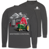 Southern Couture Keep It Rural Farm Comfort Colors Long Sleeve T-Shirt